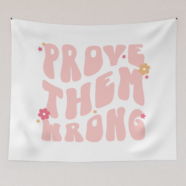 Item preview, Prove Them Wrong – Motivational Quote  designed and sold by artcultreone.