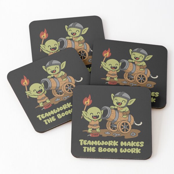 Item preview, Teamwork makes the Boom work designed and sold by loobsart.