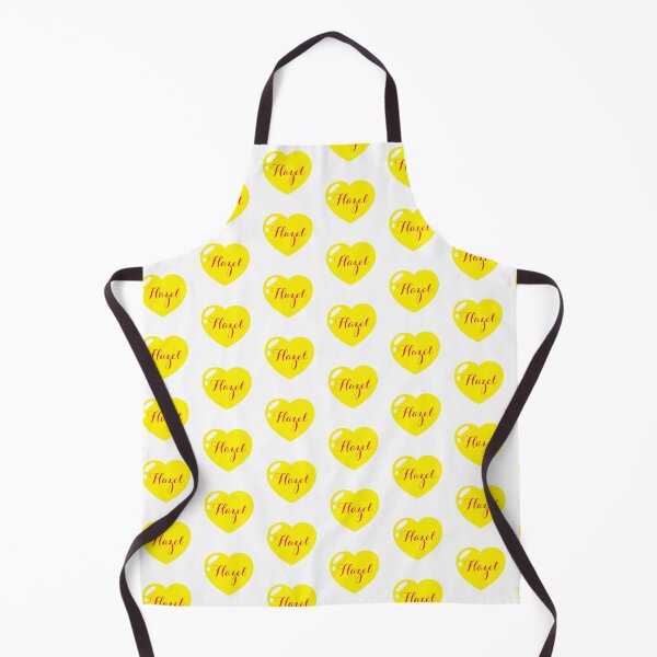 Item preview, Hazel Name with Yellow Heart designed and sold by Monika Howarth.