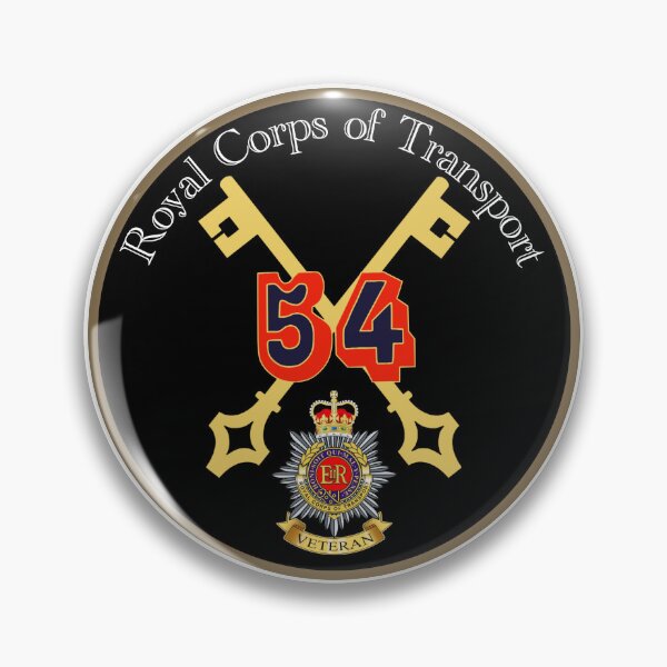 Item preview, 54 Sqn RCT Cap Badge Veteran designed and sold by Pugwashuk.