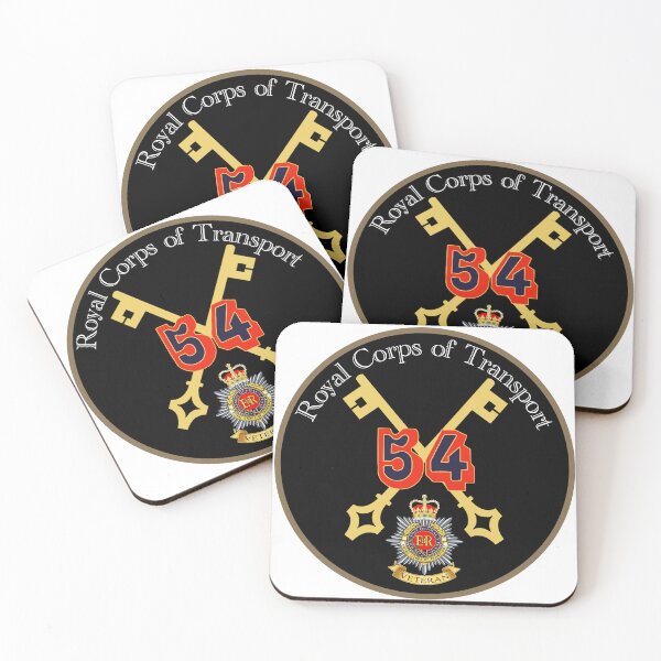 Aperçu de l'œuvre Insigne de casquette de vétéran du 54e Escadron RCT créée et vendue par Pugwashuk.