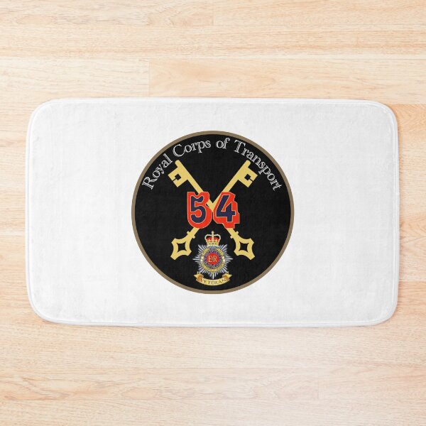 Aperçu de l'œuvre Insigne de casquette de vétéran du 54e Escadron RCT créée et vendue par Pugwashuk.