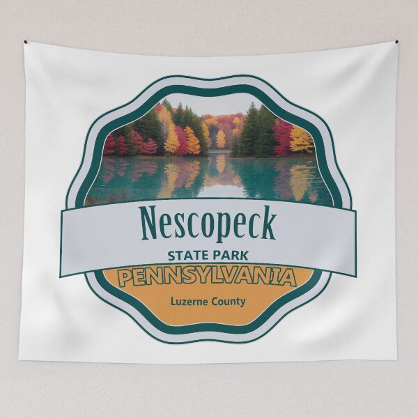 Item preview, Nescopeck State Park, Luzerne County, Pennsylvania designed and sold by Wanderful-roads.