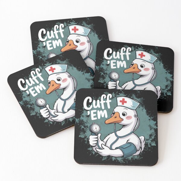 Item preview, Nurse Goose - Cuff 'Em designed and sold by theartfulaspie.