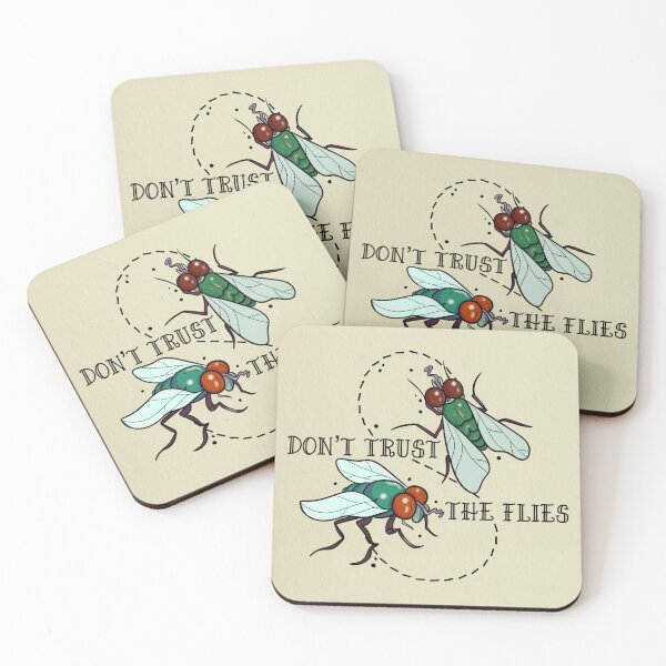 Item preview, Don’t trust the flies designed and sold by JefficaAlice.