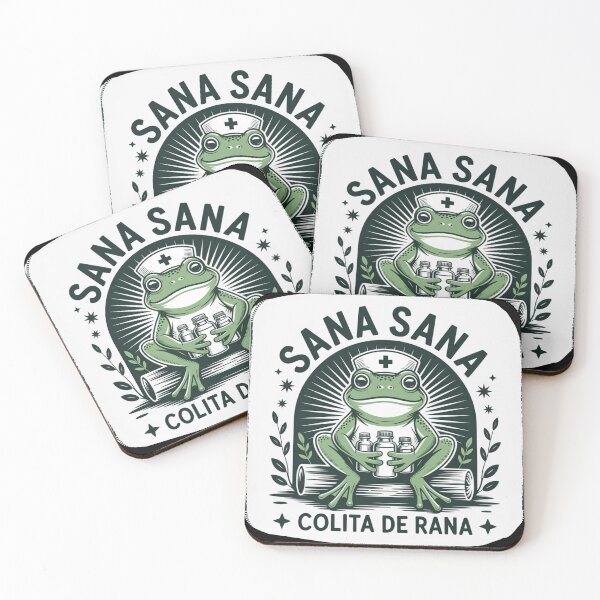 Item preview, Nurse Frog - Sana Sana Colita de Rana designed and sold by theartfulaspie.