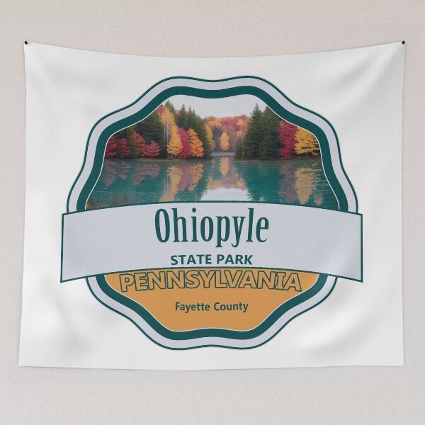 Item preview, Ohiopyle State Park, Fayette County, Pennsylvania designed and sold by Wanderful-roads.