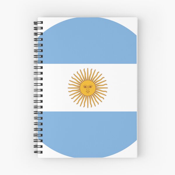 Item preview, Argentina Flag designed and sold by Retro-Reverie.