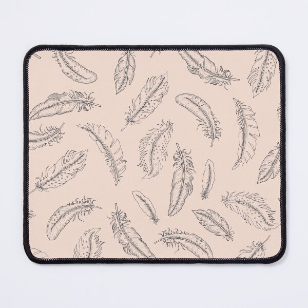 Item preview, Pastel Feather Outlines designed and sold by Farissa Designs.