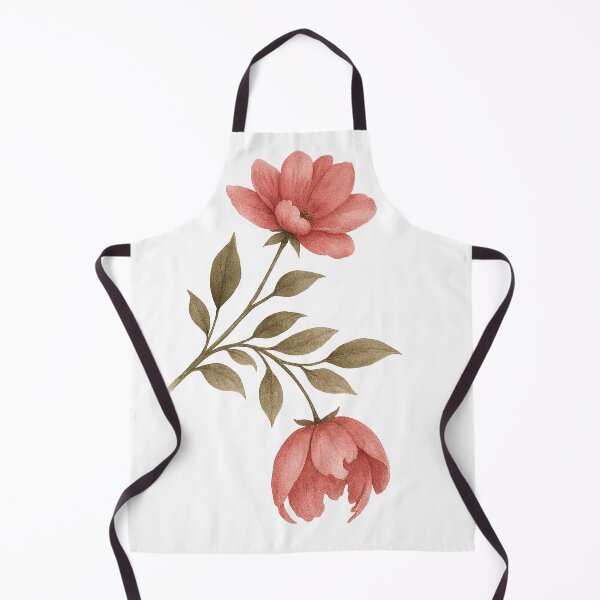 Item preview, Delicate Red Wildflowers – Watercolor Botanical Illustration, isolated designed and sold by Pacika.