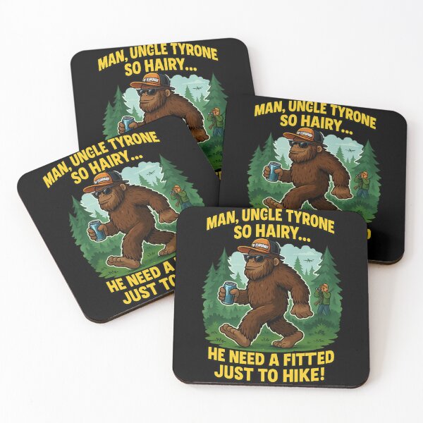 Item preview, Uncle Tyrone – Hairier Than Bigfoot Wilderness Joke designed and sold by BestDetailer.
