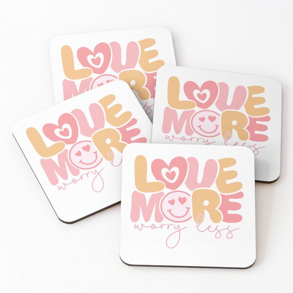 Item preview, Love More, Worry Less  designed and sold by artcultreone.