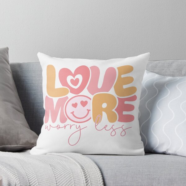 Item preview, Love More, Worry Less  designed and sold by artcultreone.