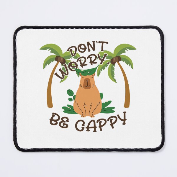 Item preview, Cute Capybara, Be Happy shirt, Sublimation Design, Don't Worry Be Cappy Positivity T-shirt designed and sold by Spyshirt.