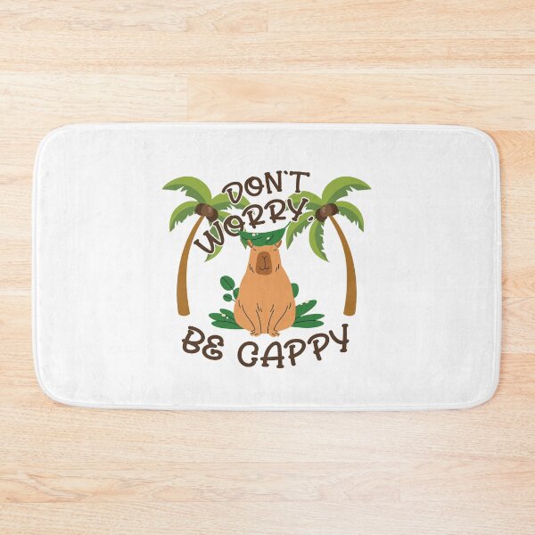 Item preview, Cute Capybara, Be Happy shirt, Sublimation Design, Don't Worry Be Cappy Positivity T-shirt designed and sold by Spyshirt.