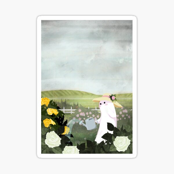 Item preview, There's A Ghost In The Rose Garden Again... designed and sold by katherineblower.