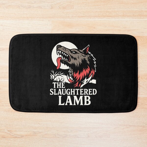 Item preview, The Slaughtered Lamb Pub Sign American Werewolf in London Horror Fan Art designed and sold by w1ckerman.
