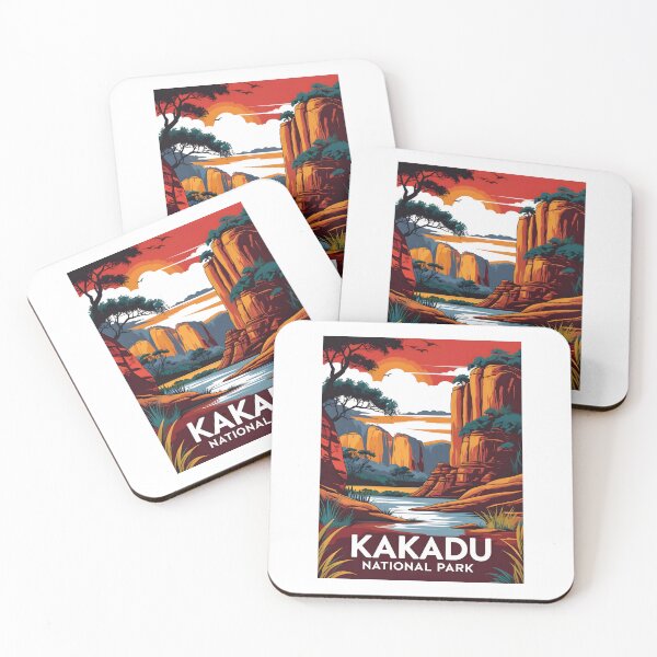 Item preview, A Vintage Illustration of Kakadu National Park - Northern Territory - Australia designed and sold by GoodOldVintage.