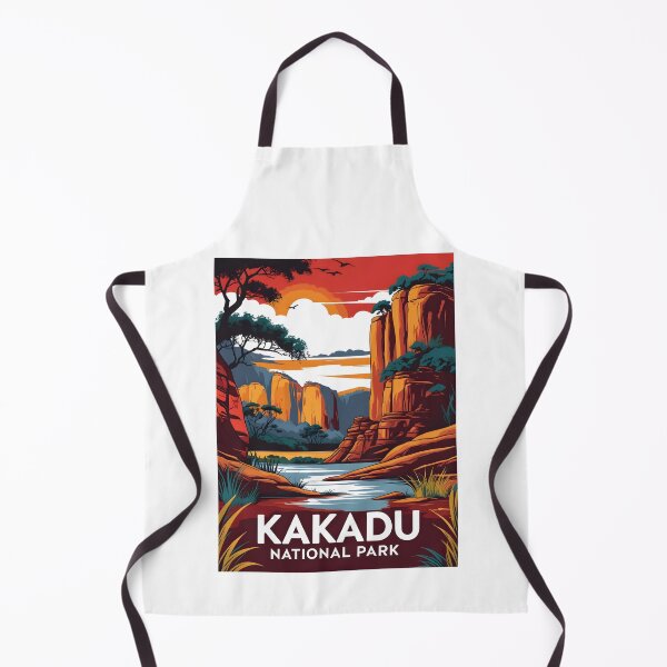 Item preview, A Vintage Illustration of Kakadu National Park - Northern Territory - Australia designed and sold by GoodOldVintage.