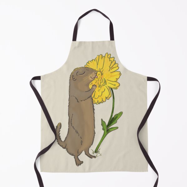 Item preview, Ground squirrel with yellow flower, painting designed and sold by AK-Hevonen.