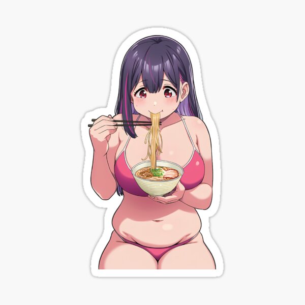 Vista previa del artículo con la obra «Waifu hambrienta kawaii», diseñado y vendido por Otakunaisu.