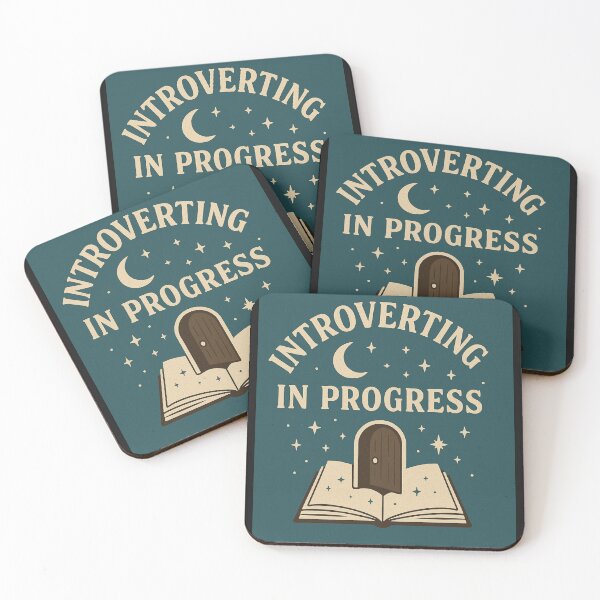 Item preview, Introverting in Progress designed and sold by MidnightMoodCo.