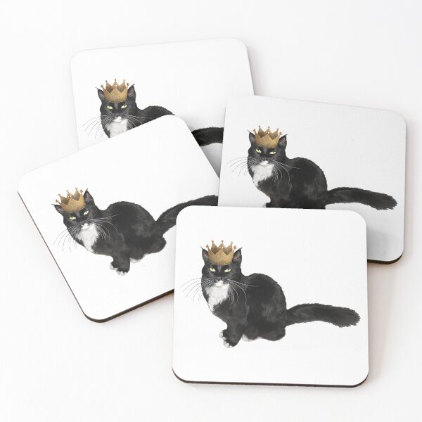 Item preview, Tuxedo Cat Crown designed and sold by catsclips.