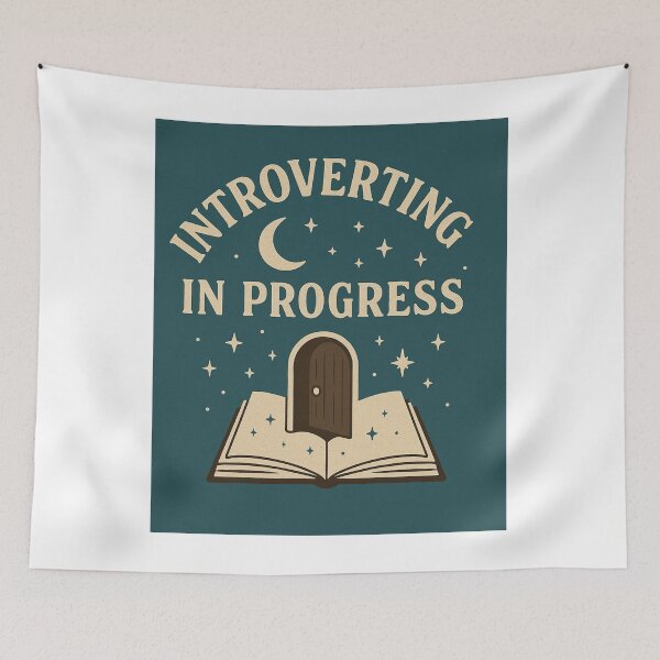 Item preview, Introverting in Progress designed and sold by MidnightMoodCo.