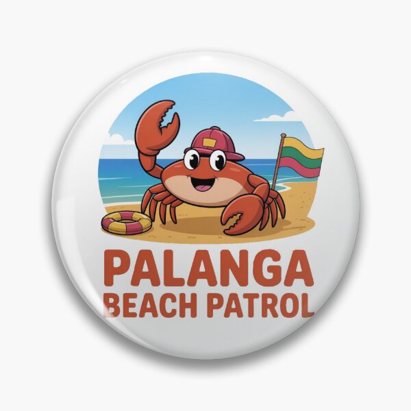 Item preview, Palanga Beach Patrol: Europe’s Fun Coastal Landmark for Travel & Architecture Lovers designed and sold by Globalcitytees.