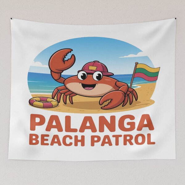 Item preview, Palanga Beach Patrol: Europe’s Fun Coastal Landmark for Travel & Architecture Lovers designed and sold by Globalcitytees.