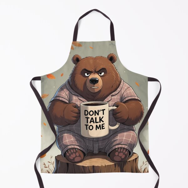 Item preview, Grumpy Coffee Bear | Don’t Talk To Me Funny Mood Pajama Shirt designed and sold by MOTAS FASHION .