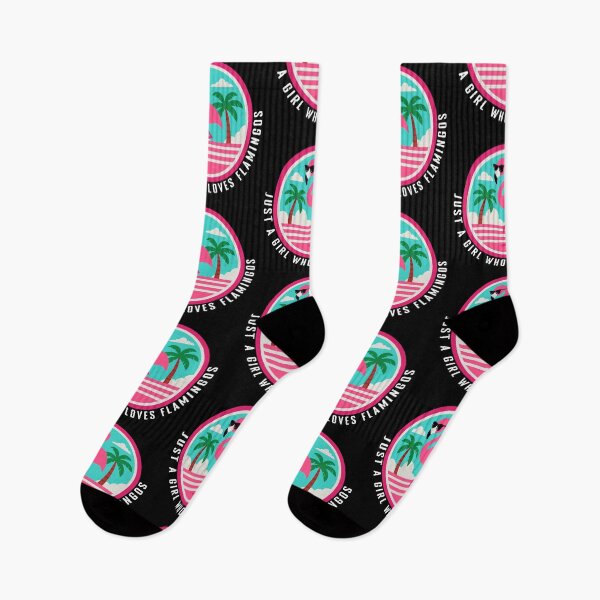 Item preview, Just A Girl Who Loves Flamingos designed and sold by VelvetRoom.
