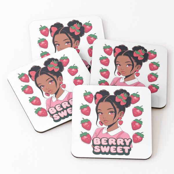 Item preview, Berry Sweet Strawberry Girl | Kawaii Fruitcore Aesthetic  designed and sold by MOTAS Graphics .