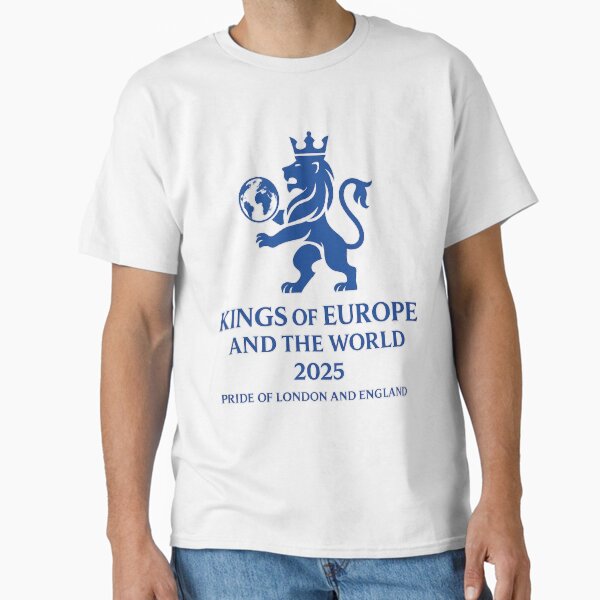 Item preview, Chelsea Kings of the world 2025  designed and sold by Final Whistle Art.