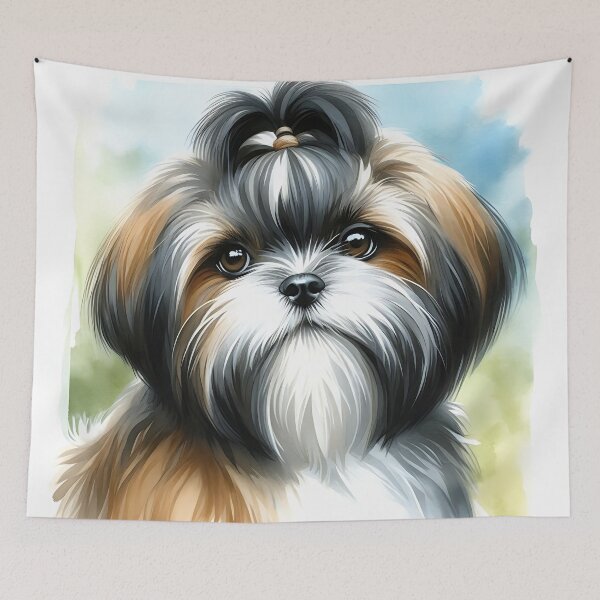 Item preview, Shih Tzu Art #15 | ShihTzu Lovers designed and sold by ksgraphics222.