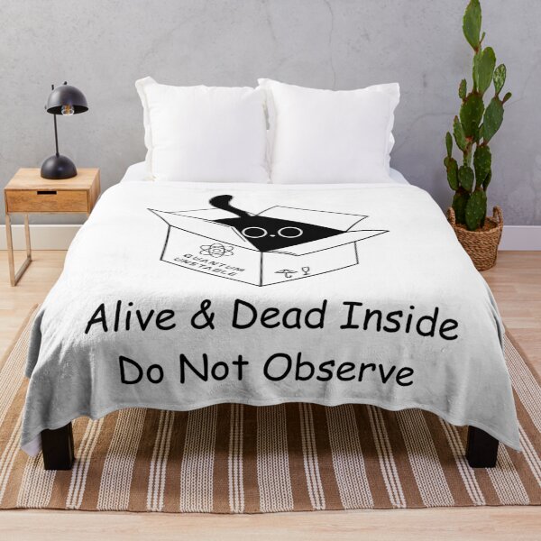 Item preview, Do Not Observe Schrödinger Cat designed and sold by E20STUDIO.