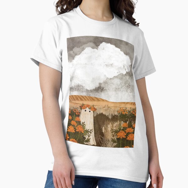 Item preview, There's a ghost in the chrysanthemums designed and sold by katherineblower.