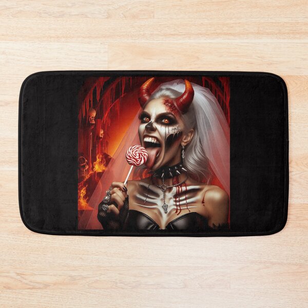 Item preview, Infernal Bride Lollipop Skull designed and sold by Voodoo Store Paranormal Collections.