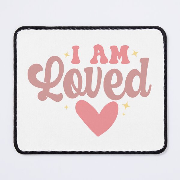 Item preview, I’m Loved – Heartfelt Self-Love Affirmation designed and sold by artcultreone.