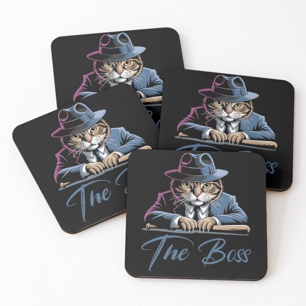 Item preview, The Boss - cool cat design designed and sold by ReneMM.