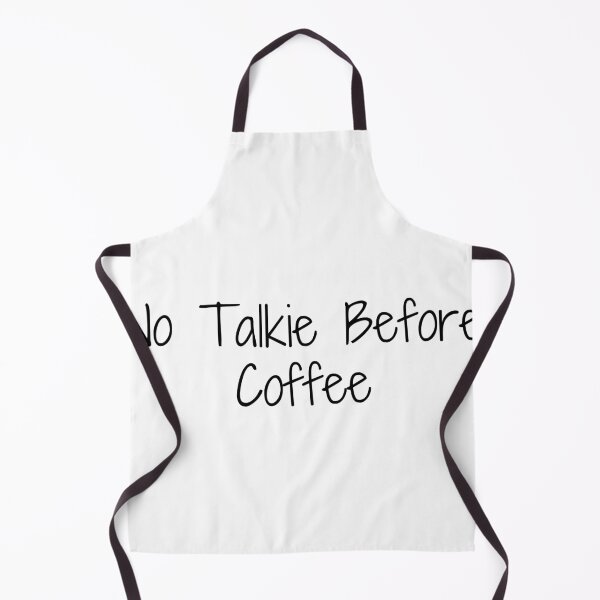 Item preview, No Talkie Before Coffee designed and sold by Ninjacatoff.