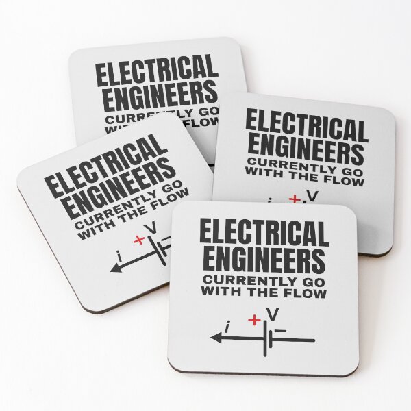 Item preview, Electrical Engineers Currently Go with the Flow. designed and sold by MPC-Mince-Pies.