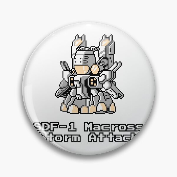 Item preview, Asplenia Studios: 8bit SD SDF-1 (storm attack) designed and sold by Asplenia Studios.