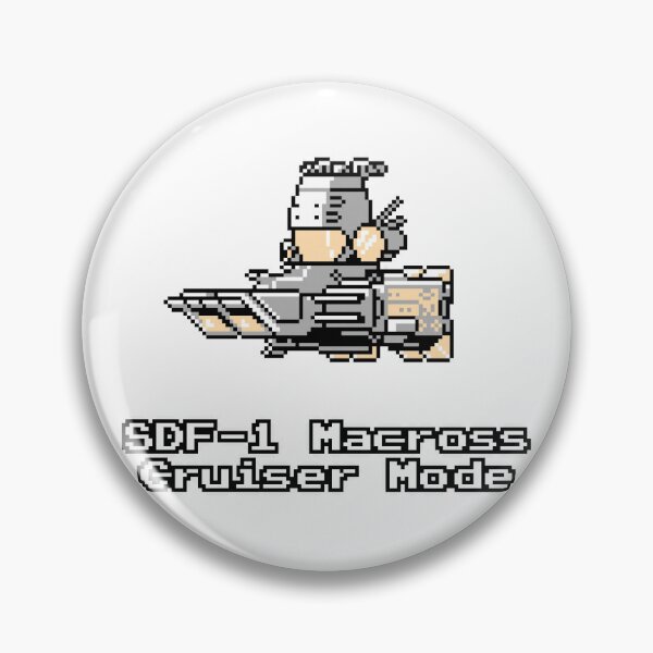 Artikelvorschau, Asplenia Studios: 8-Bit SD SDF-1 (Cruiser-Modus) entworfen und verkauft von Asplenia Studios.