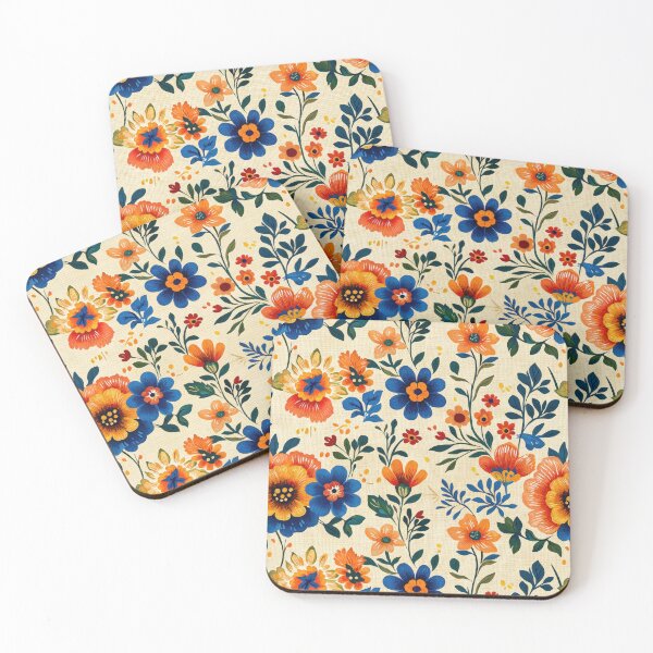 Item preview, Colorful Hungarian Folk Art Floral  designed and sold by Jonaree Art Design.