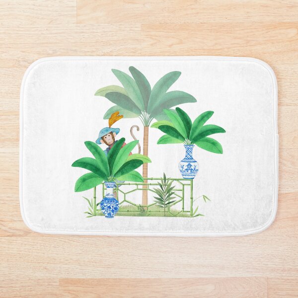Item preview, Peekaboo Chinoiserie Monkey in Garden designed and sold by Yunihadi.