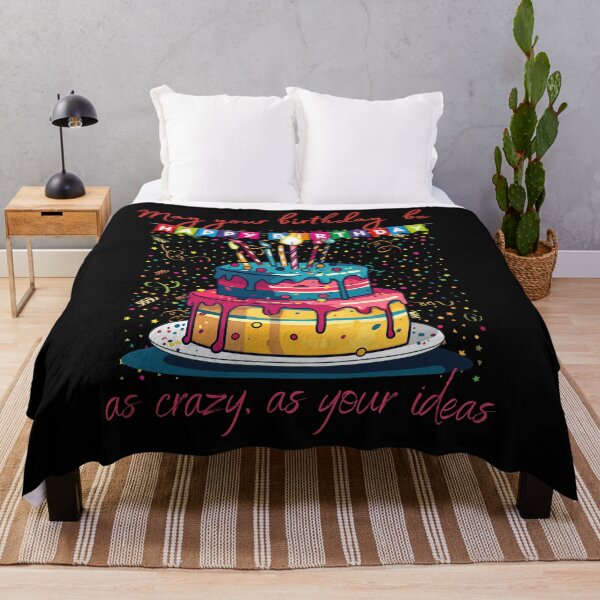Item preview, May your birthday be as crazy as your ideas! designed and sold by DżodżoJoy.
