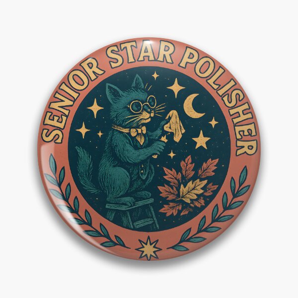 Item preview, Funny Cosmic Cat Star Polisher designed and sold by Shoot-The-Moon.