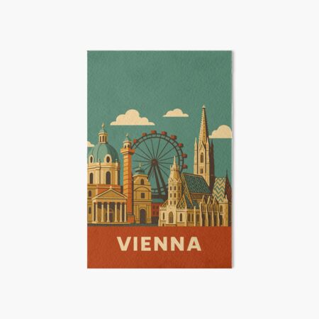Item preview, Vienna Travel Souvenir Sticker designed and sold by rogue-design.