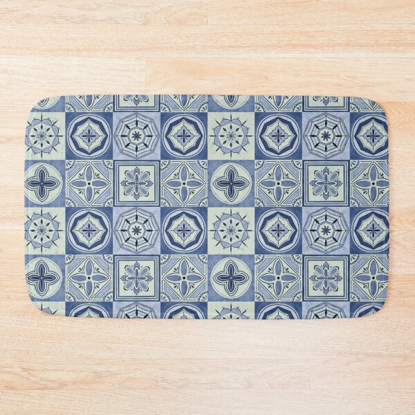 Item preview, Mediterranean Blue Tile Pattern designed and sold by Lauren Ullrich.